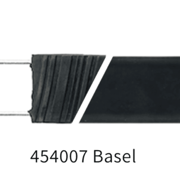 454007: Rubber strap with asymmetrical-hook