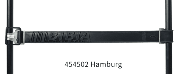 454502: Rubber strap with hook with grip and buckle - Max. overstrain 700 mm