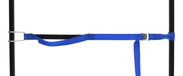 459965: PP strap with elastic piece, buckle and robust hook - Image 3