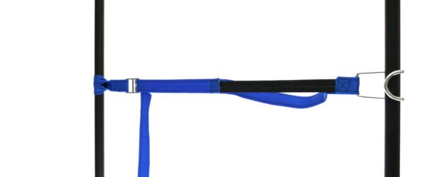 459965: PP strap with elastic piece, buckle and robust hook - Image 17